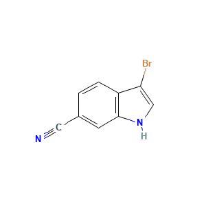3-Bromo-1H-indole-6-carbonitrile