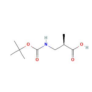 (R)-3-((tert-butoxycarbonyl)amino)-2-methylpropanoic acid