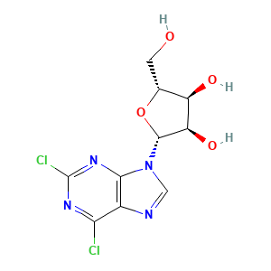 (2R,3R,4S,5R)-2-(2,6-Dichloro-9H-purin-9-yl)-5-(hydroxymethyl)tetrahydrofuran-3,4-diol
