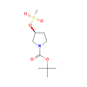 (S)-1-Boc-3-methanesulfonyloxy-pyrrolidine