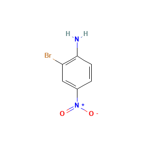 Benzenamine, 2-bromo-4-nitro-