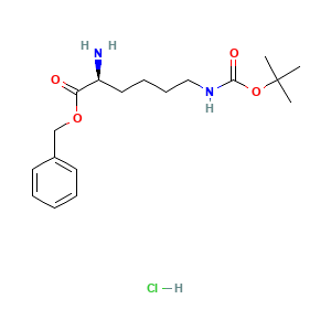 (S)-Benzyl 2-amino-6-((tert-butoxycarbonyl)amino)hexanoate hydrochloride