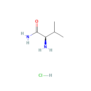 (2R)-2-amino-3-methylbutanamide hydrochloride