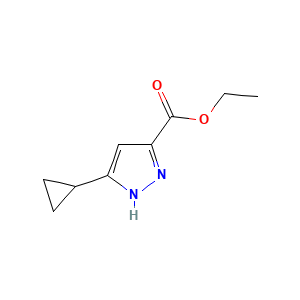 ethyl 5-cyclopropyl-1H-pyrazole-3-carboxylate