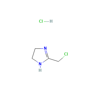2-(chloromethyl)-4,5-dihydro-1H-imidazole hydrochloride