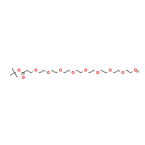 Hydroxy-PEG8-t-butyl ester