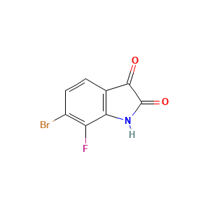 6-bromo-7-fluoro-2,3-dihydro-1H-indole-2,3-dione