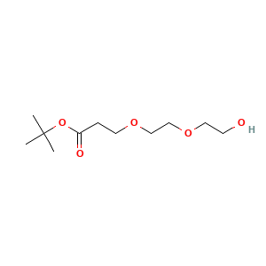 tert-Butyl 3-(2-(2-hydroxyethoxy)ethoxy)propanoate