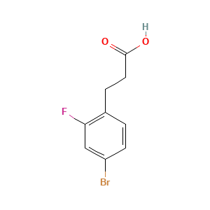 3-(4-Bromo-2-fluorophenyl)propanoic acid