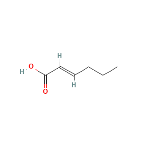 2-Hexenoic acid, (2E)-