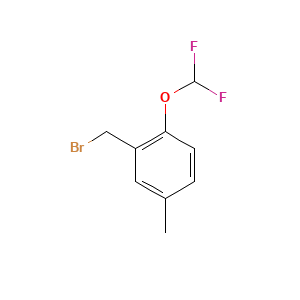 2-(Bromomethyl)-1-(difluoromethoxy)-4-methylbenzene