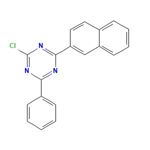 2-Chloro-4-(naphthalen-2-yl)-6-phenyl-1,3,5-triazine