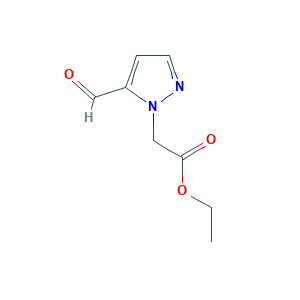 Ethyl (5-formyl-1H-pyrazol-1-yl)acetate