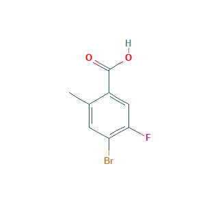 4-Bromo-5-fluoro-2-methylbenzoic acid