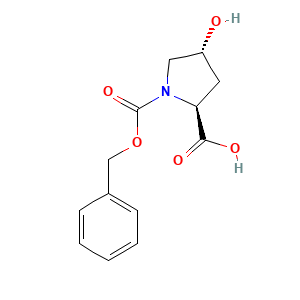 1-(Phenylmethyl) (2S,4R)-4-hydroxy-1,2-pyrrolidinedicarboxylate