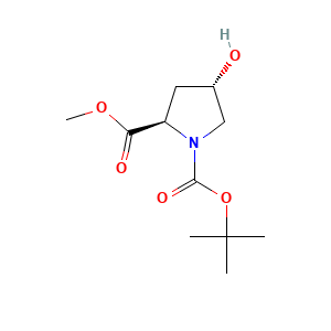 1-tert-Butyl 2-methyl (2R,4S)-4-hydroxypyrrolidine-1,2-dicarboxylate