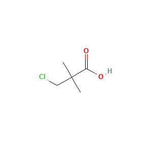 beta-Chloropivalic acid