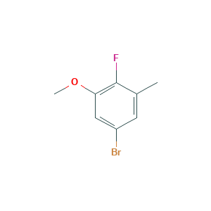 5-Bromo-2-fluoro-1-methoxy-3-methylbenzene