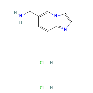 (Imidazo(1,2-a)pyridin-6-yl)methanamine dihydrochloride