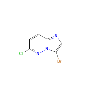 3-Bromo-6-chloroimidazo(1,2-b)pyridazine