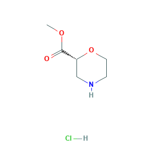 (R)-methyl morpholine-2-carboxylate hydrochloride