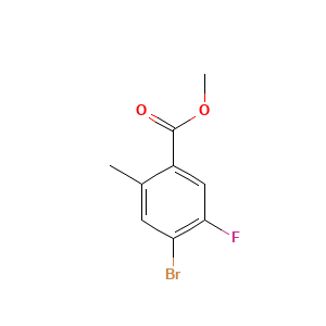 Methyl 4-bromo-5-fluoro-2-methylbenzoate