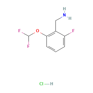 2-(Difluoromethoxy)-6-fluorobenzylamine hydrochloride