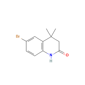 6-Bromo-3,4-dihydro-4,4-dimethylquinolin-2(1H)-one