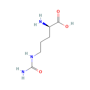 (2R)-2-amino-5-(carbamoylamino)pentanoic acid