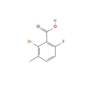 2-Bromo-6-fluoro-3-methylbenzoic acid