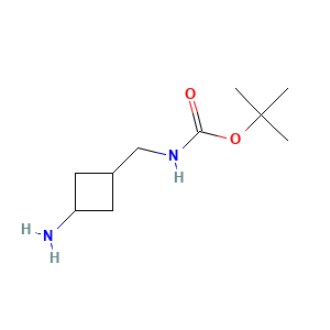 cis-3-(Boc-Aminomethyl)cyclobutylamine