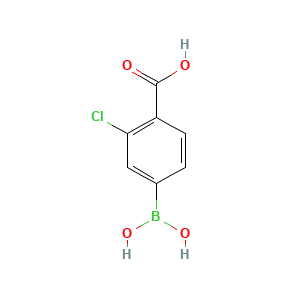 2-Chloro-4-(dihydroxyboranyl)benzoic acid