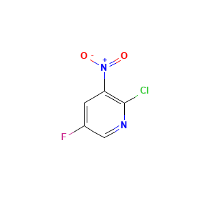 2-Chloro-5-fluoro-3-nitropyridine