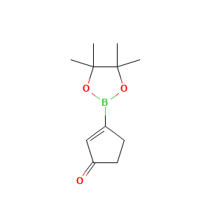 3-(4,4,5,5-Tetramethyl-1,3,2-dioxaborolan-2-yl)-2-cyclopenten-1-one