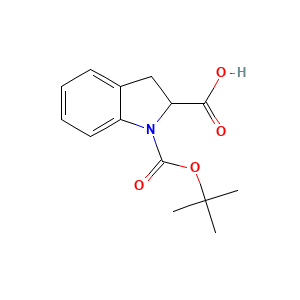 Indoline-2-carboxylic acid, N-BOC protected