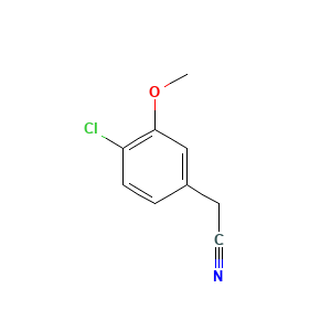 2-(4-Chloro-3-methoxyphenyl)acetonitrile