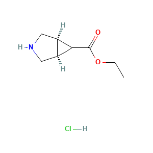 rac-ethyl (1R,5S,6R)-3-azabicyclo[3.1.0]hexane-6-carboxylate hydrochloride