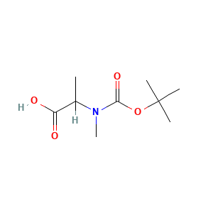 2-(((Tert-butoxy)carbonyl)(methyl)amino)propanoic acid