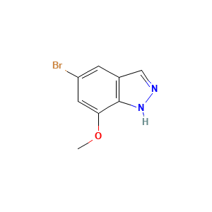 5-bromo-7-methoxy-1H-indazole