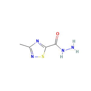 3-Methyl-1,2,4-thiadiazole-5-carbohydrazide