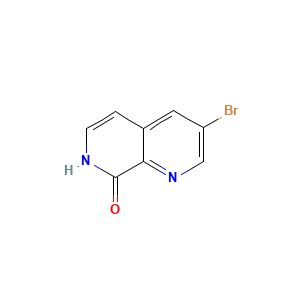 3-Bromo-1,7-naphthyridin-8-ol