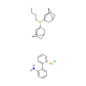 Chloro[(DI(1-adamantyl)-N-butylphosphine)-2-(2-aminobiphenyl)]palladium(II)