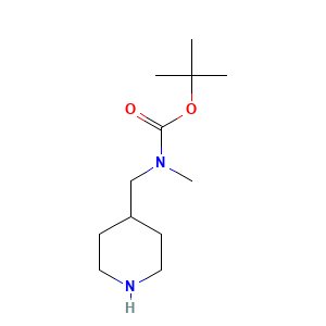 tert-butyl N-methyl-N-(piperidin-4-ylmethyl)carbamate