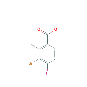 Methyl 3-bromo-4-fluoro-2-methylbenzoate