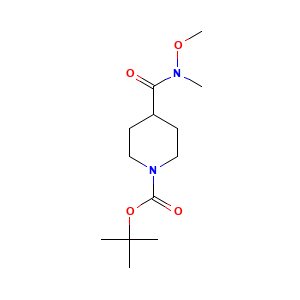 tert-Butyl 4-(methoxy(methyl)carbamoyl)piperidine-1-carboxylate