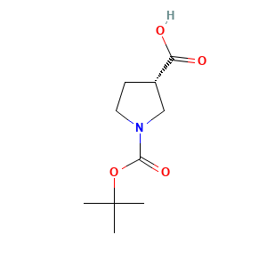 (3S)-1-[(tert-butoxy)carbonyl]pyrrolidine-3-carboxylic acid