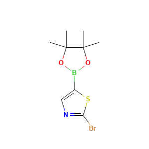 2-Bromo-5-(4,4,5,5-tetramethyl-1,3,2-dioxaborolan-2-yl)-1,3-thiazole