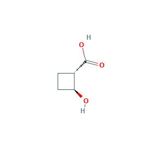 trans-2-Hydroxycyclobutane-1-carboxylic acid