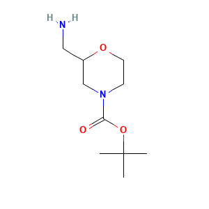 tert-Butyl 2-(aminomethyl)morpholine-4-carboxylate