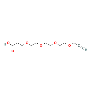 4,7,10,13-Tetraoxahexadec-15-ynoic acid